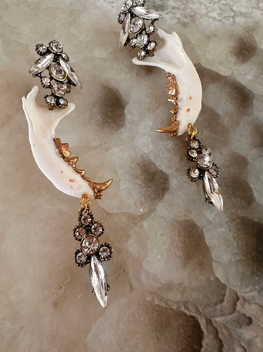Elegant Jawbone Earrings