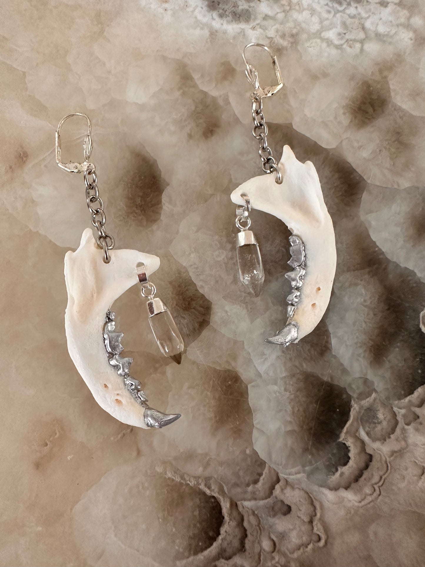 Crystal Jaw Earrings