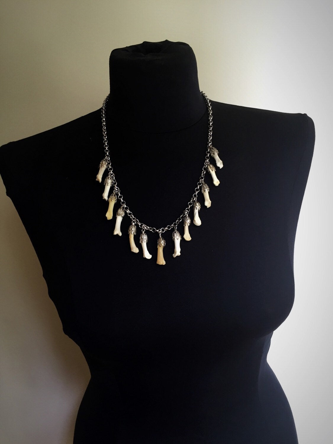 Lucky 13 Coyote Toe Charm Necklace