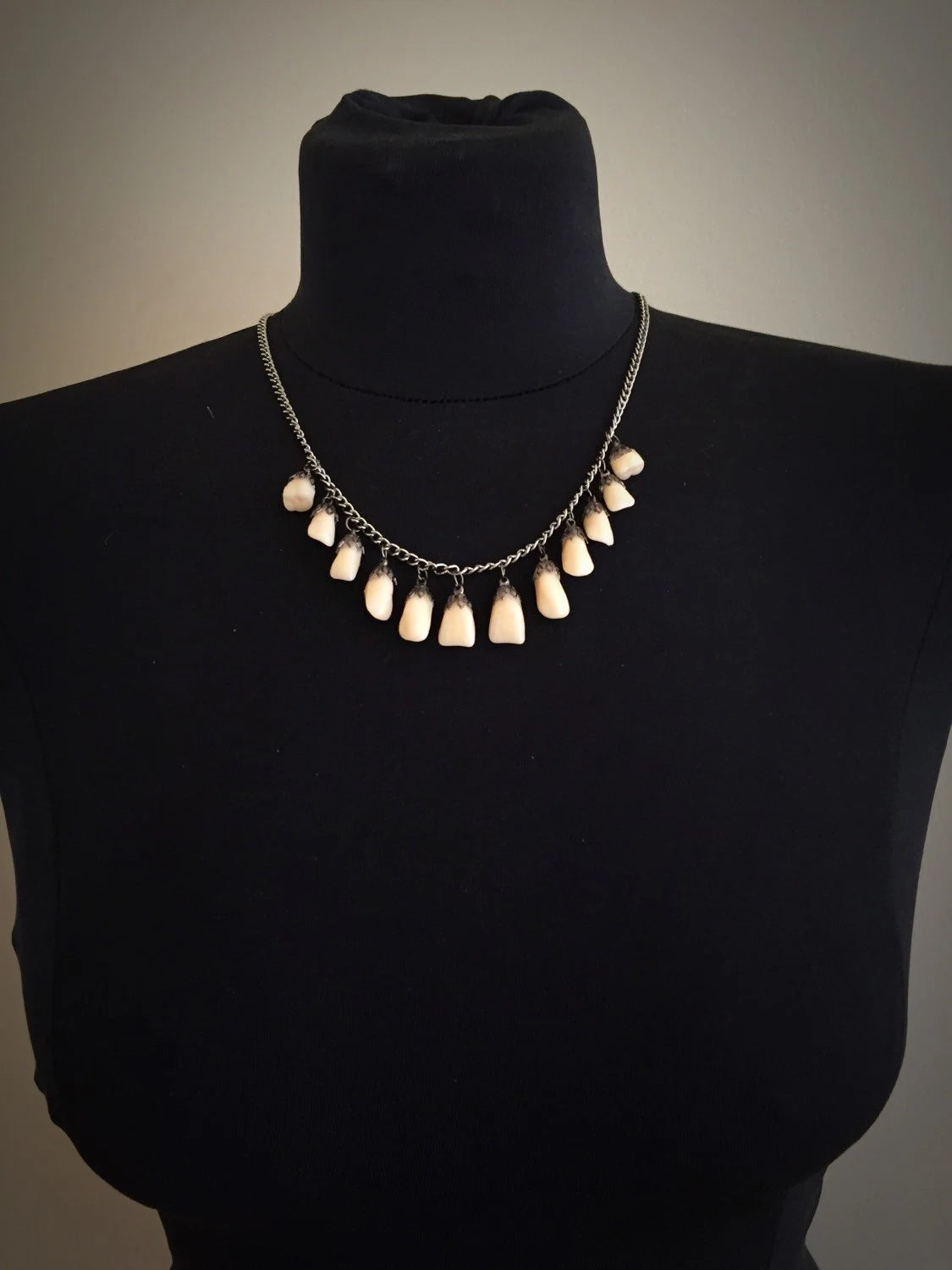 Tooth Fairy's Teeth Charm Necklace