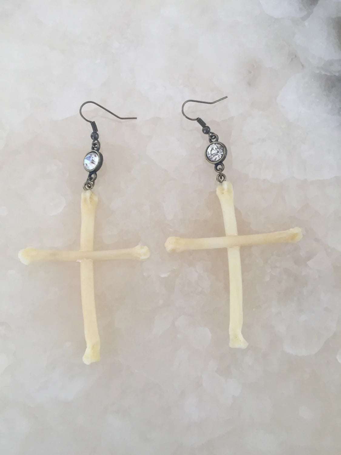 Cross Bone Earrings
