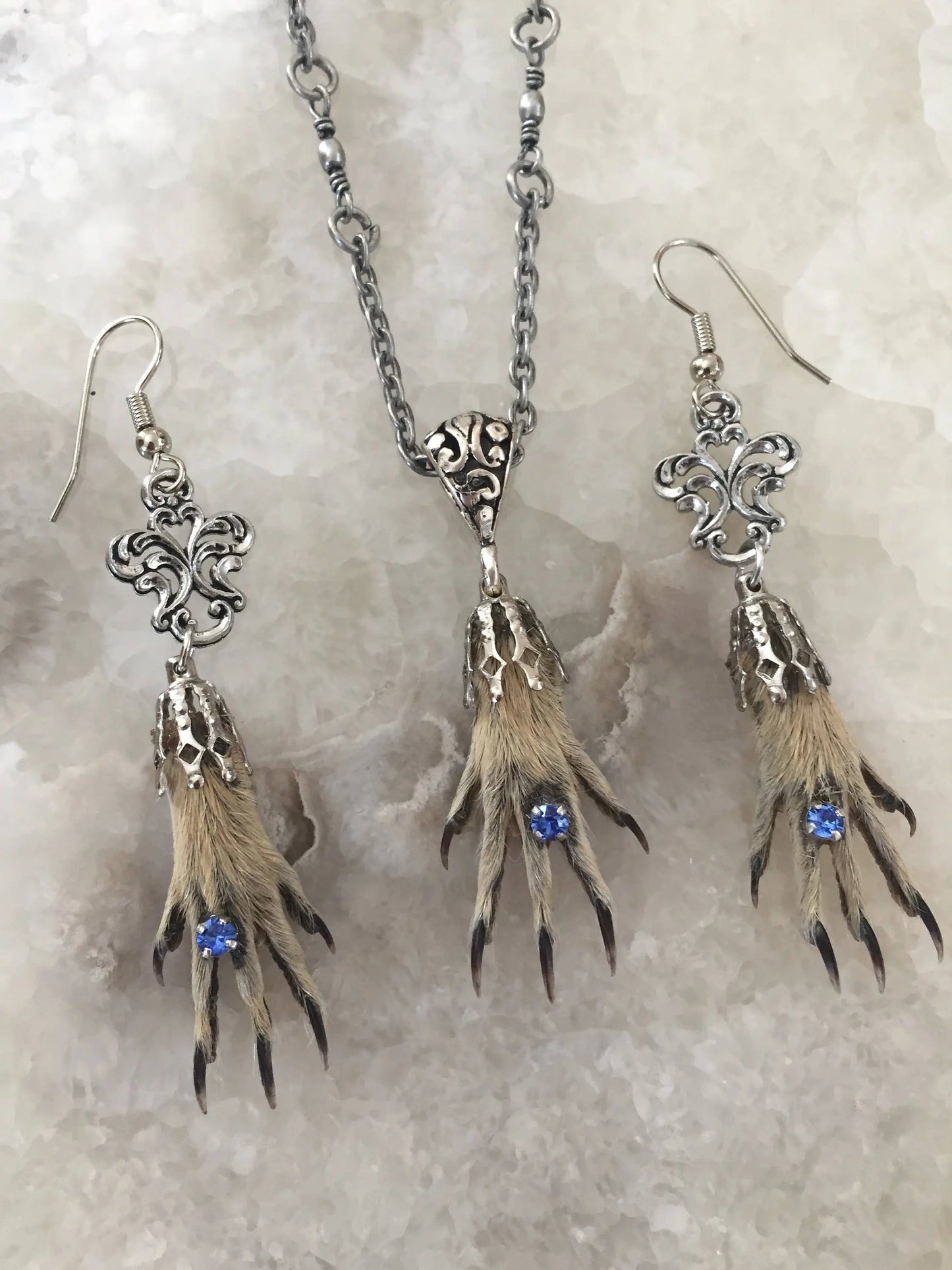 Taxidermy Trio Jewelry Set