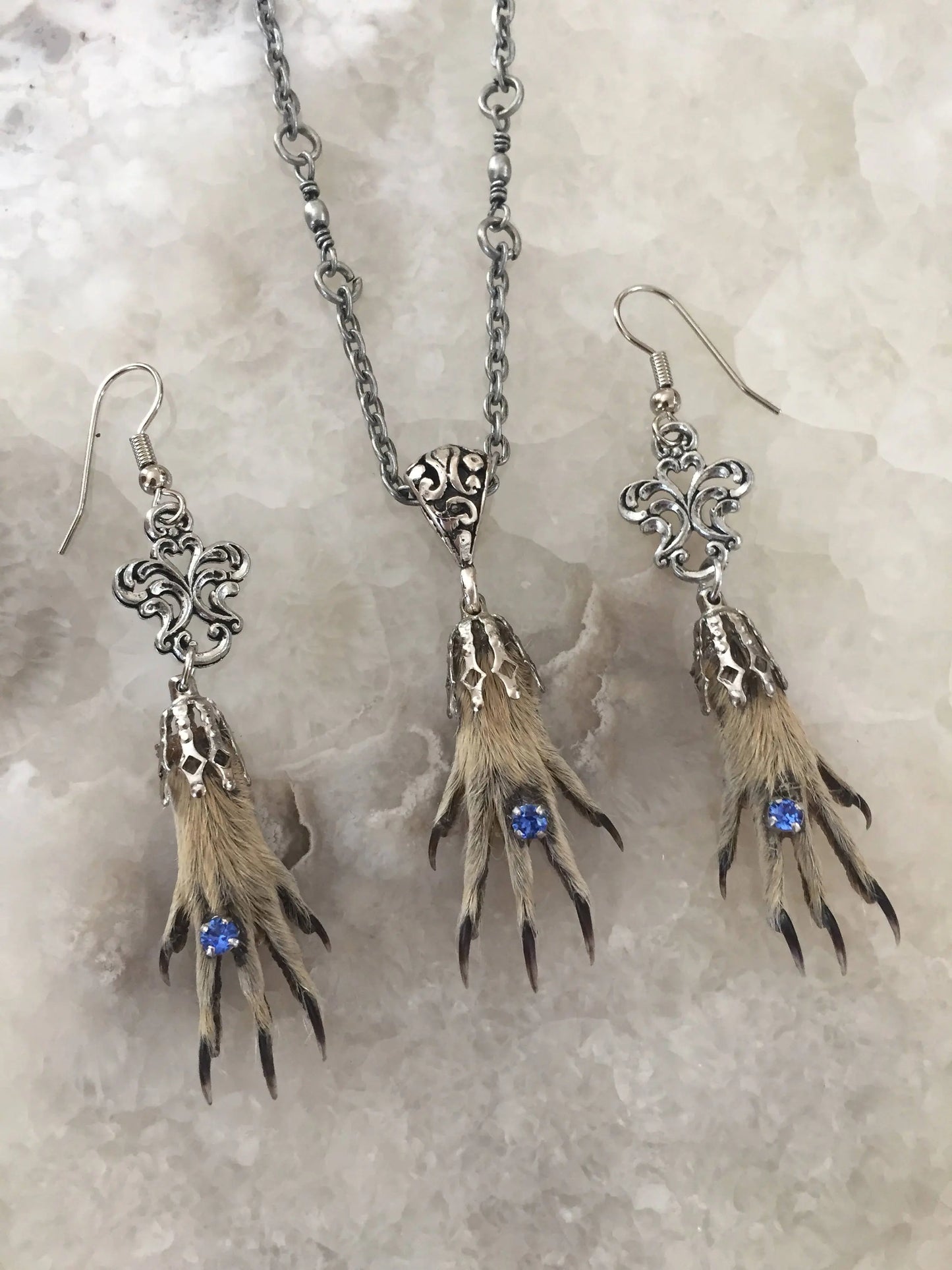 Taxidermy Trio Jewelry Set