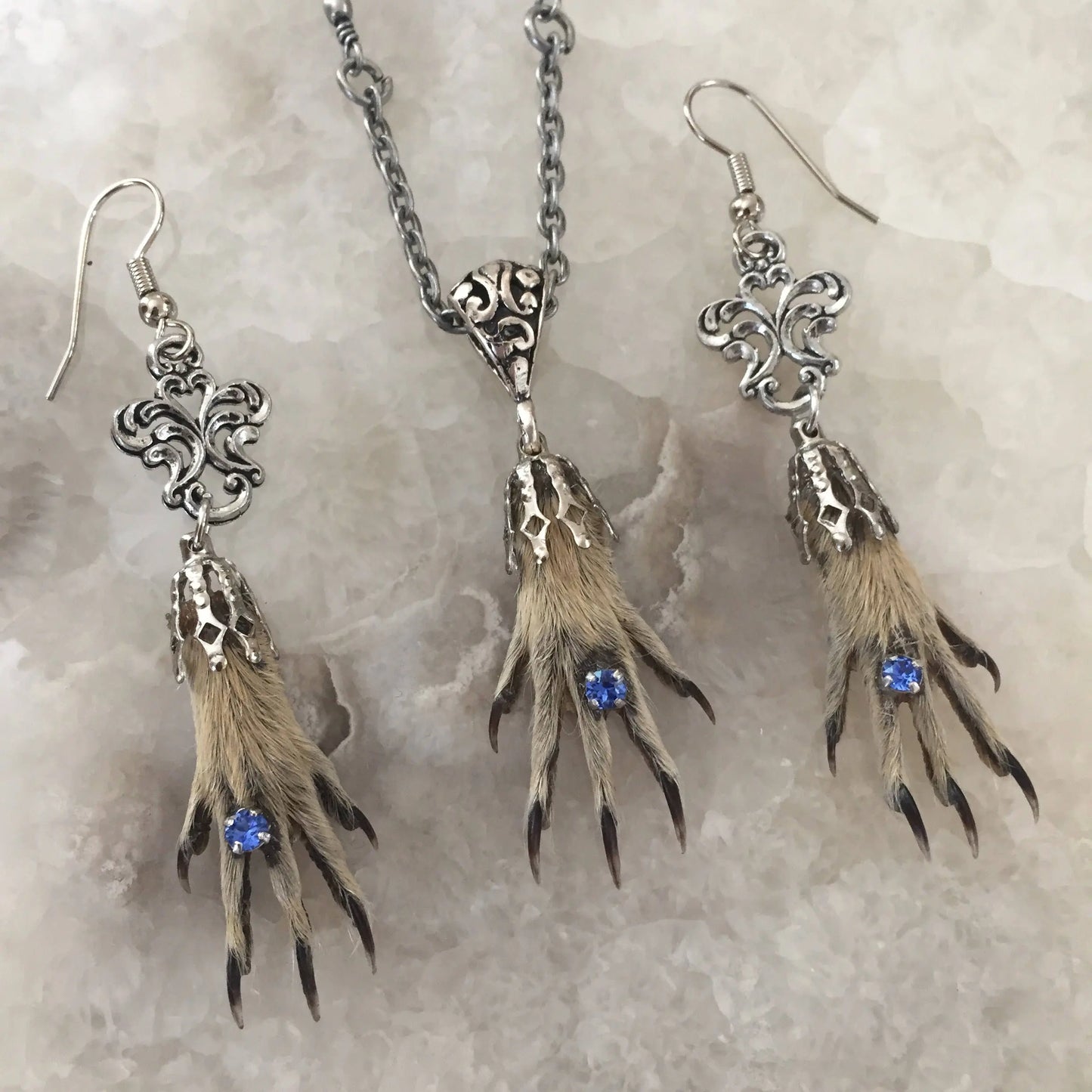 Taxidermy Trio Jewelry Set