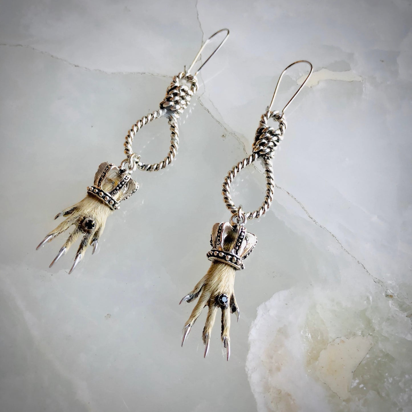 Royal Death Taxidermy Earrings