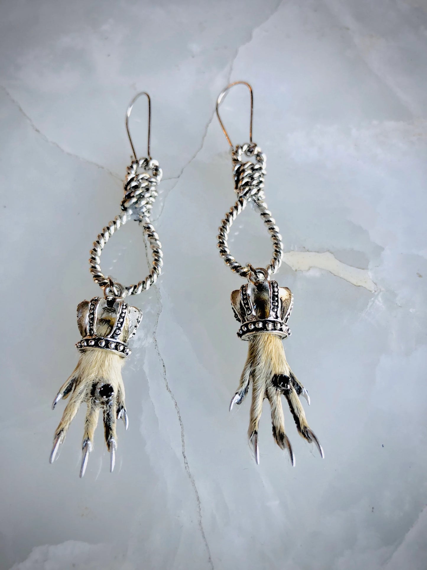 Royal Death Taxidermy Earrings