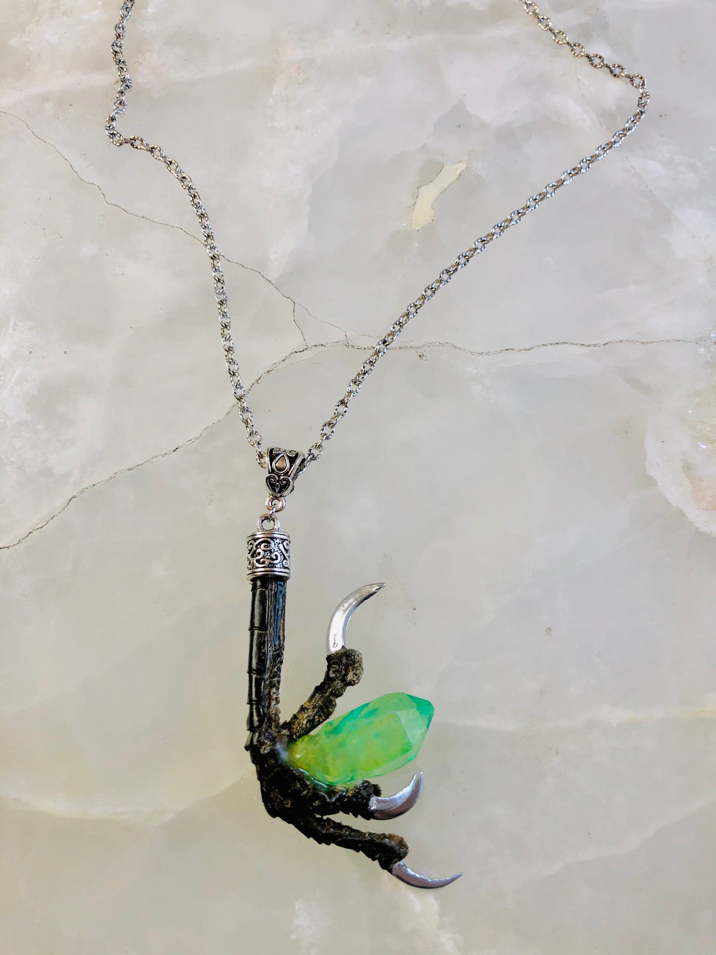 Raven Claw Necklace