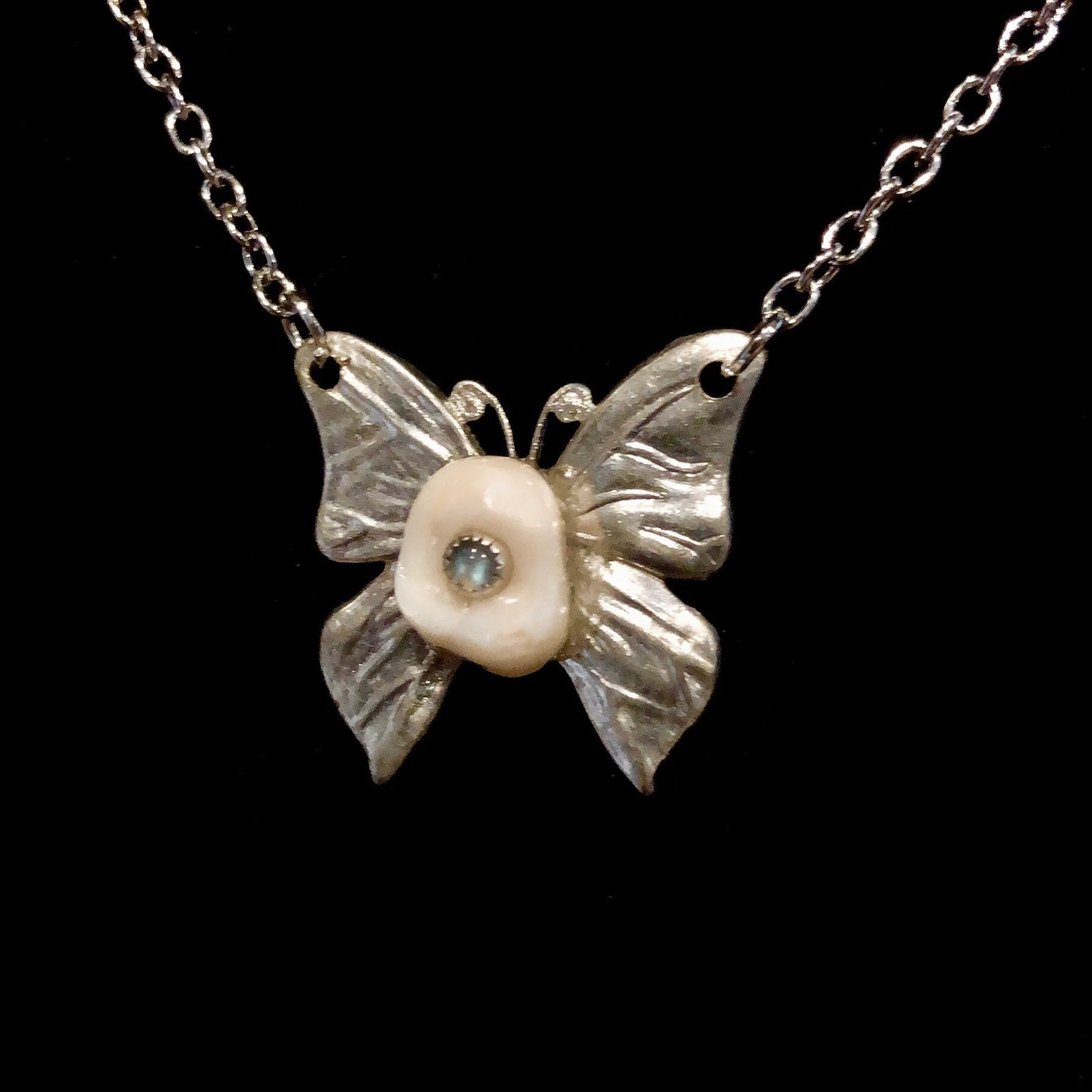 Butterfly Molar Stone Necklace