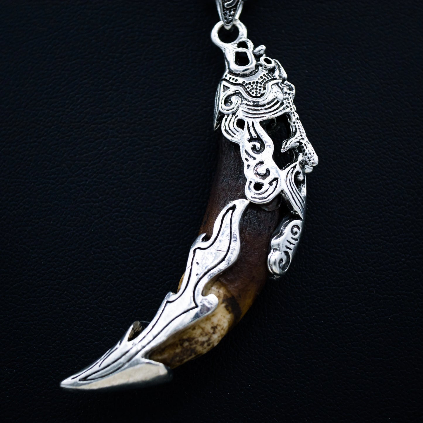 Wolf Fang Charivari Amulet