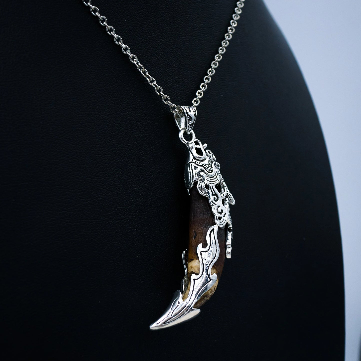 Wolf Fang Charivari Amulet