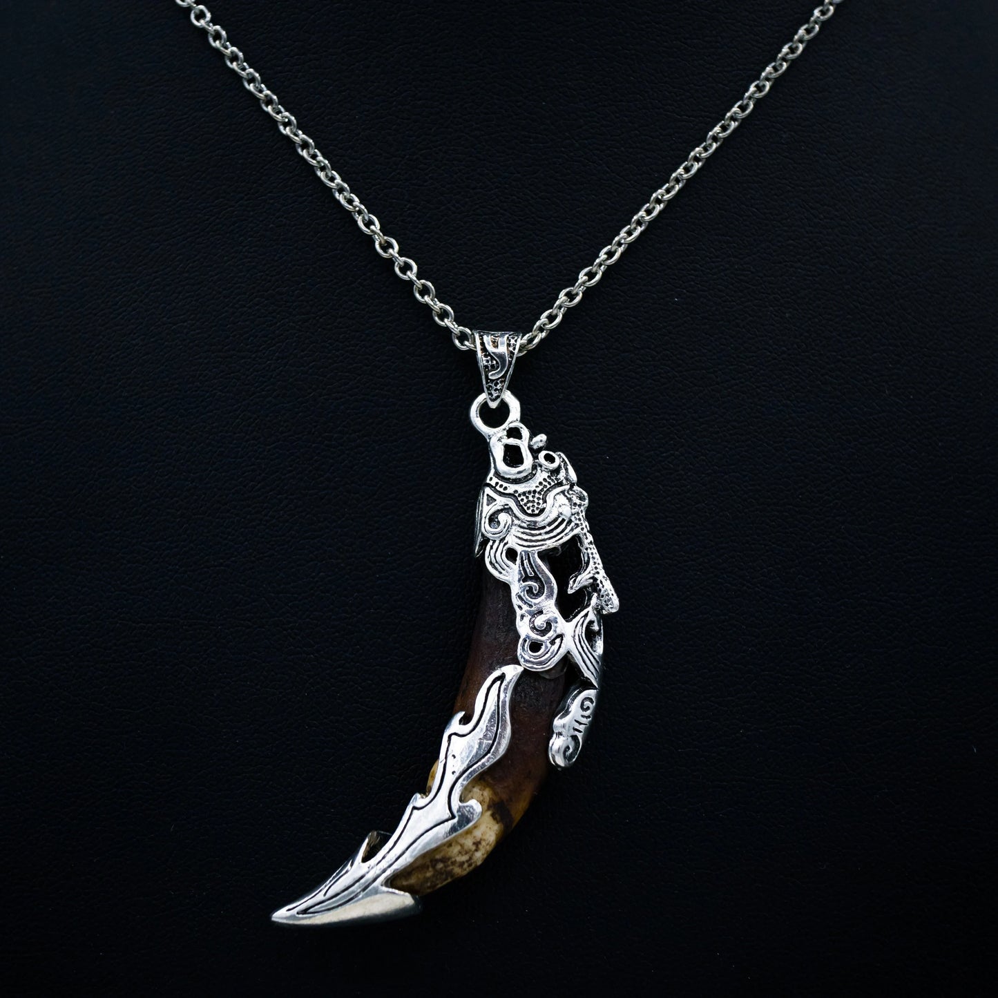 Wolf Fang Charivari Amulet