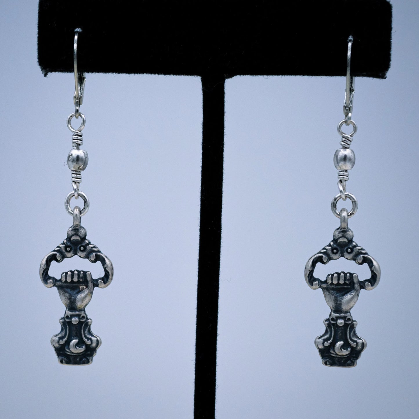 Victorian Hand Earrings