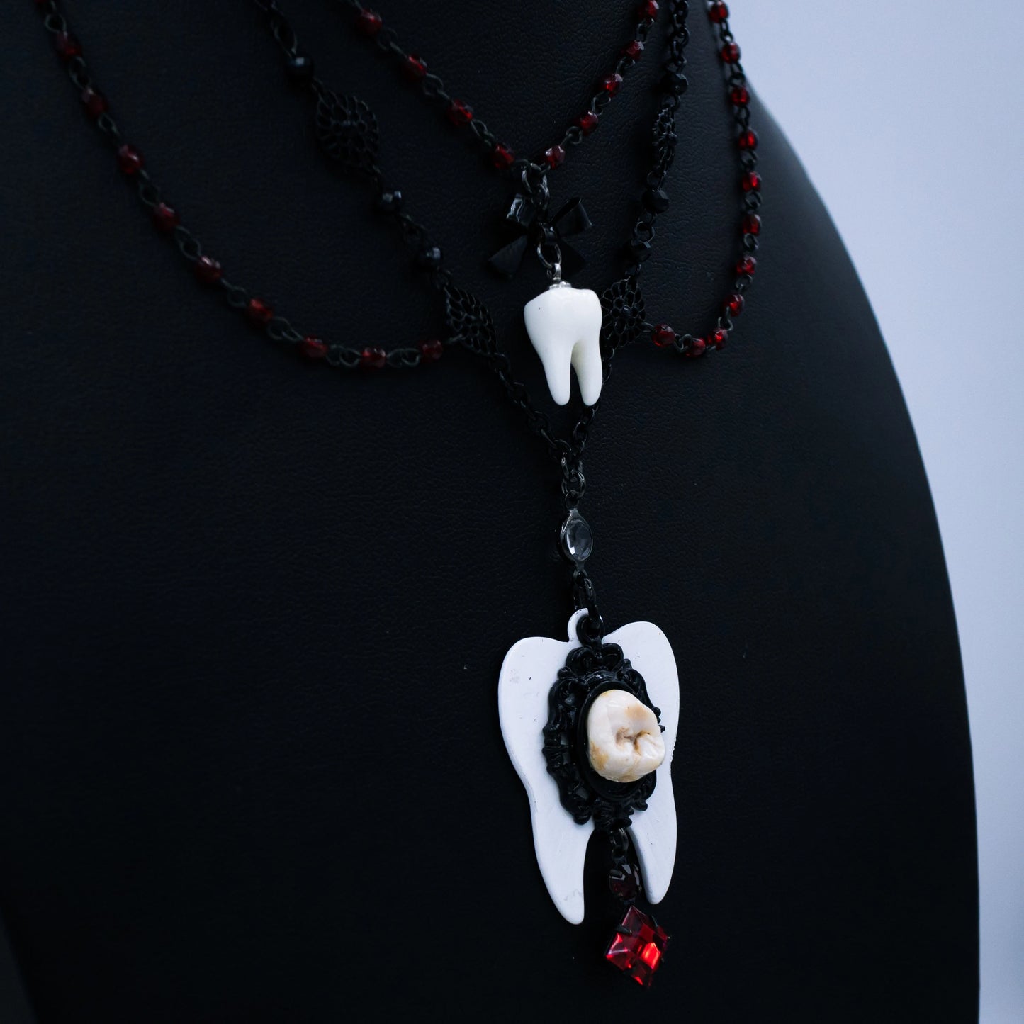 Gothic Tooth Fairy Layered Choker