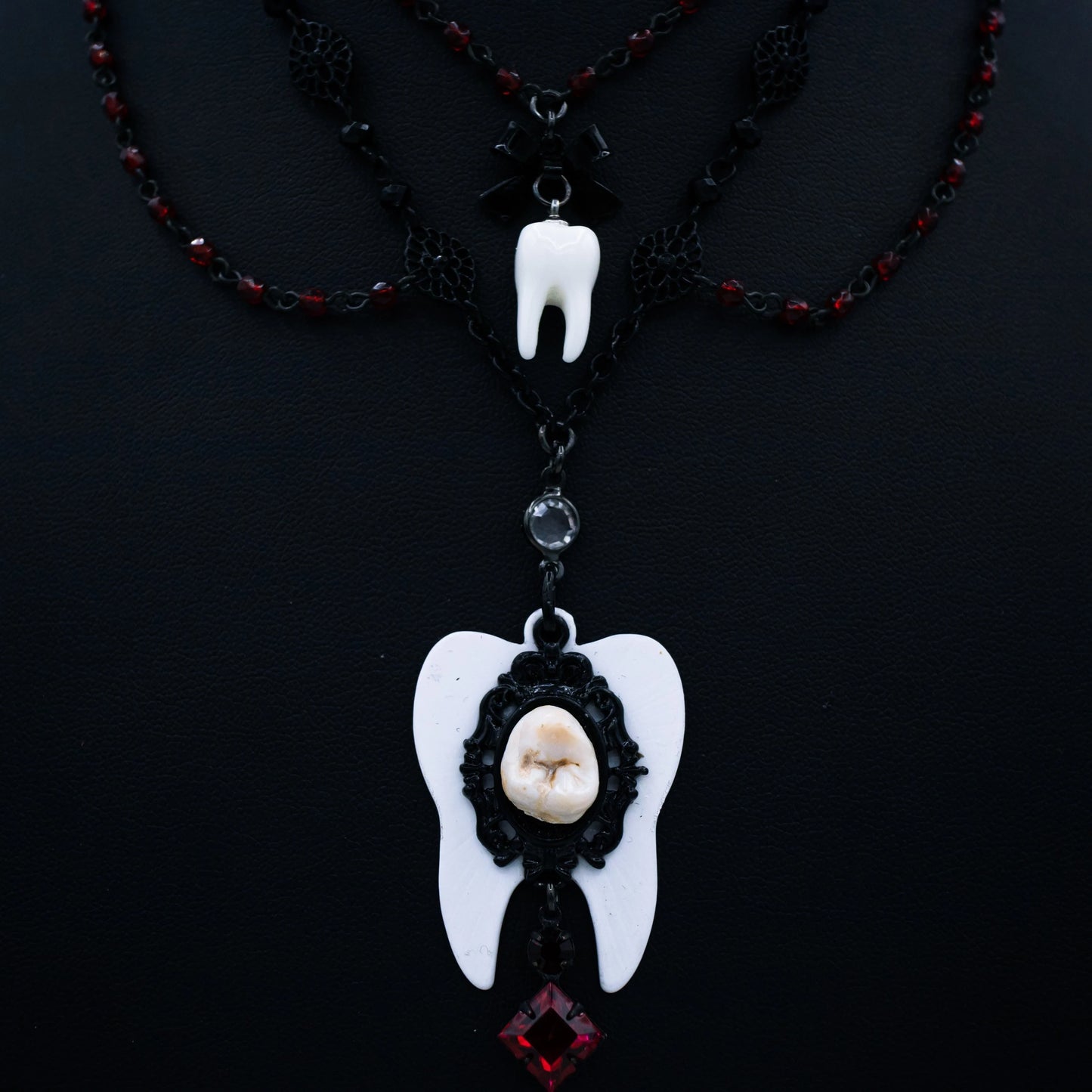 Gothic Tooth Fairy Layered Choker