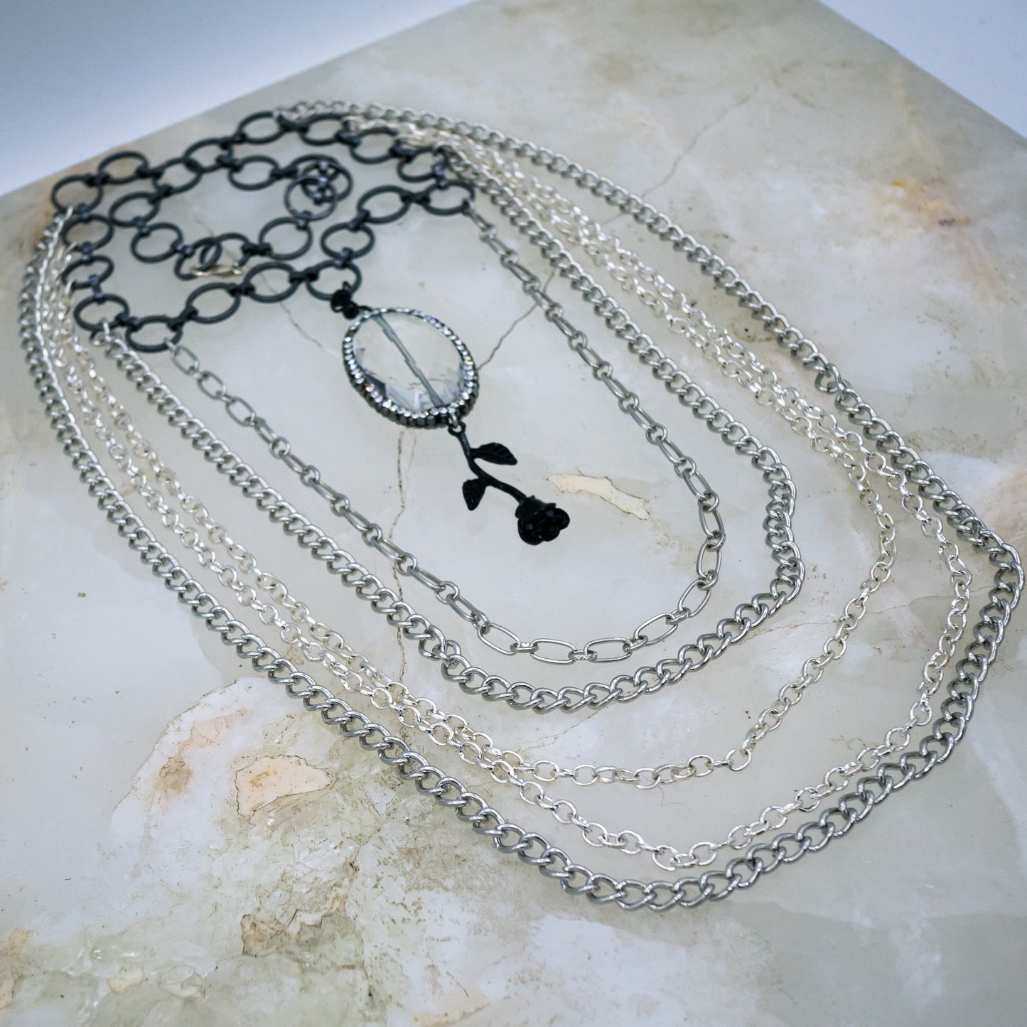 Multi Layered Chain Necklace