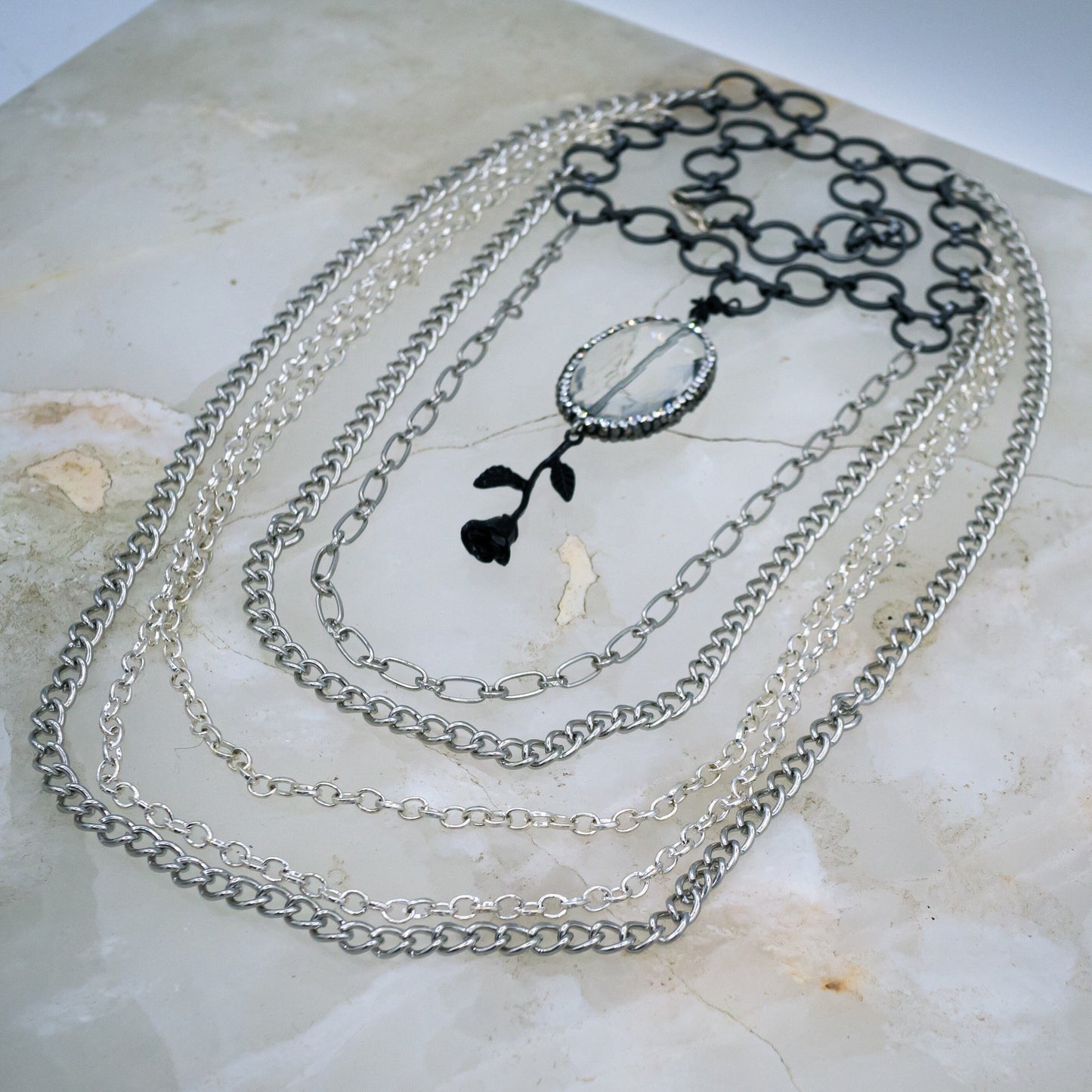 Multi Layered Chain Necklace