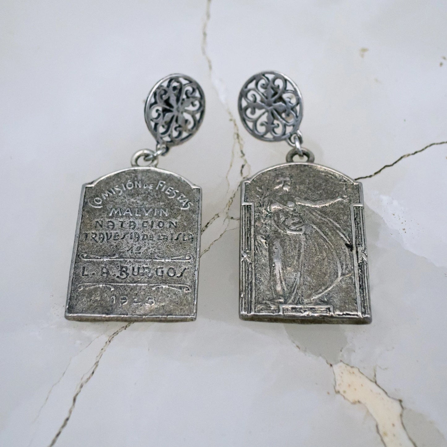 Dearly Departed Tombstone Earrings