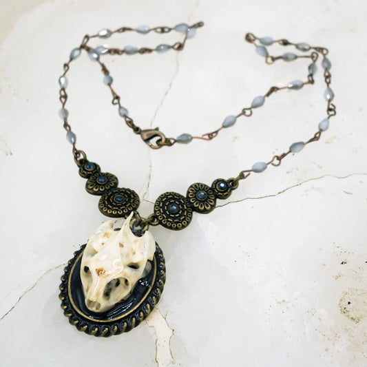 Sorcerers Turtle Skull Necklace