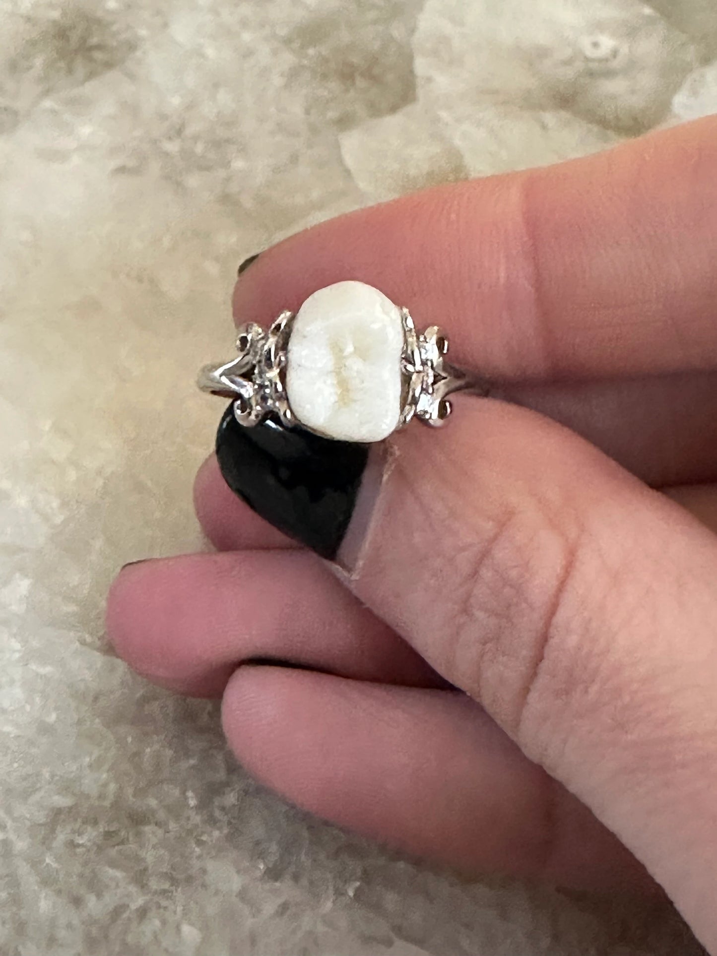 Adorned Ornate Tooth Ring