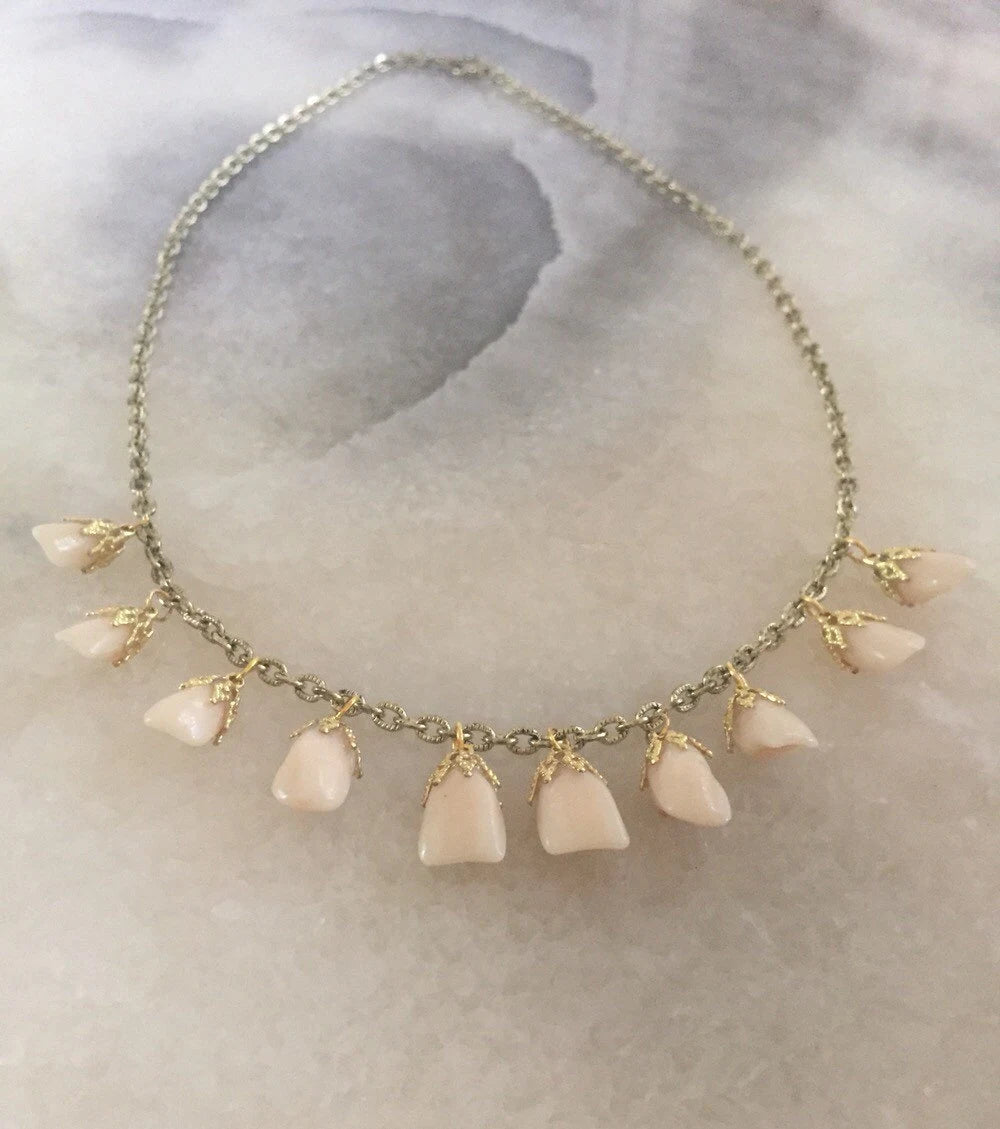 Tooth Fairy's Teeth Charm Necklace