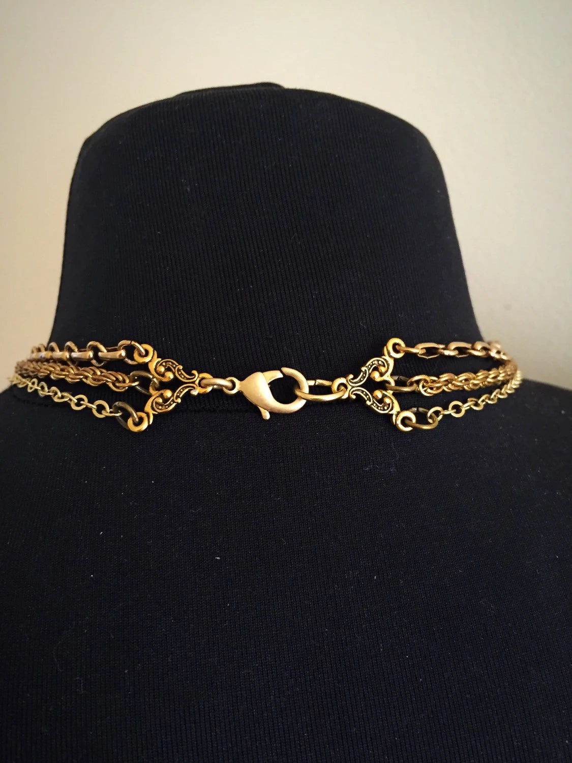 Bones and Skulls Layered Necklace
