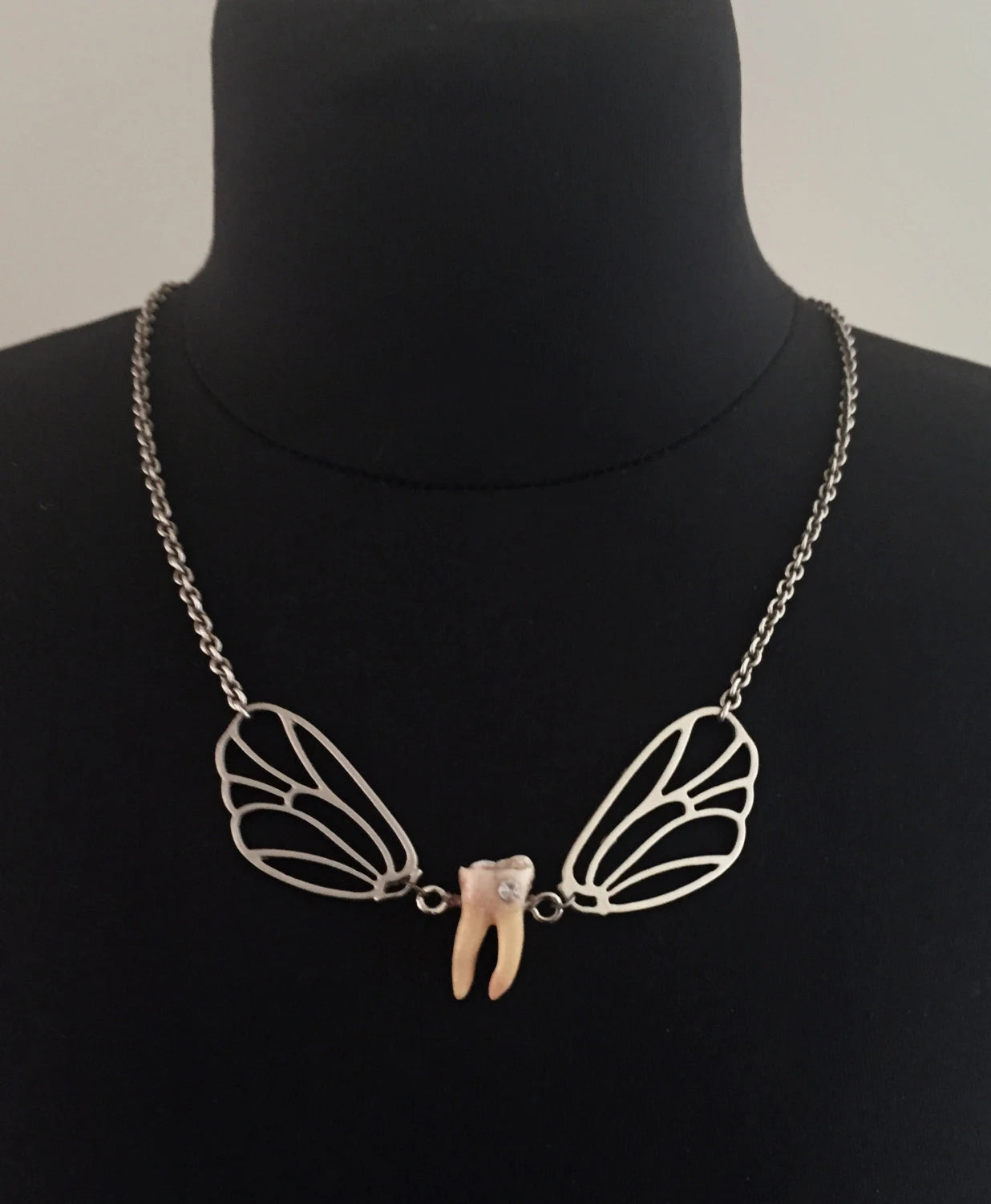 Tooth Fairy Winged Necklace