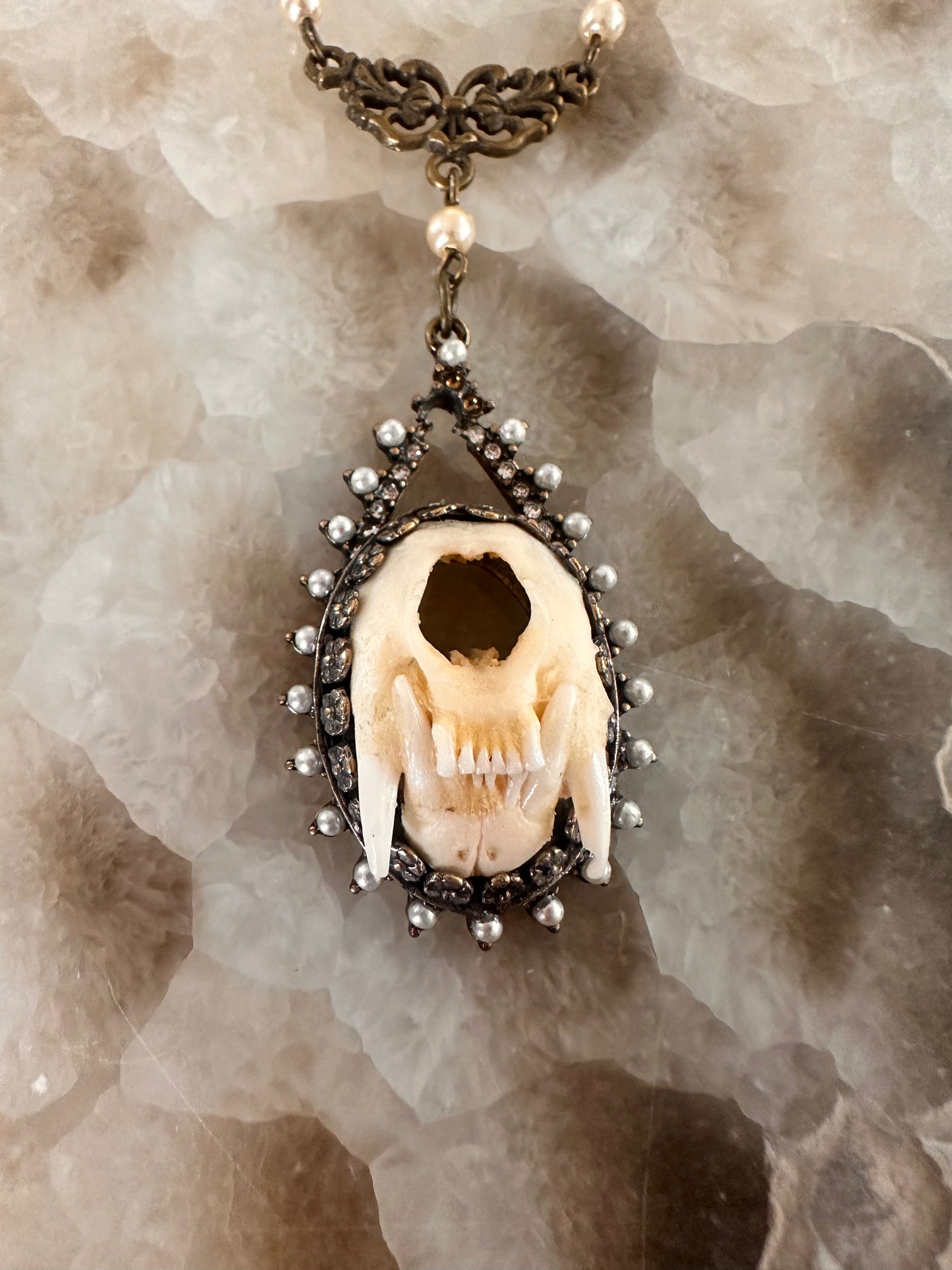 Mink Snout Vintage Necklace