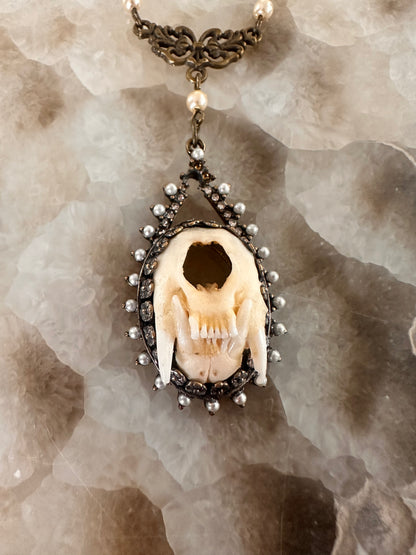 Mink Snout Vintage Necklace