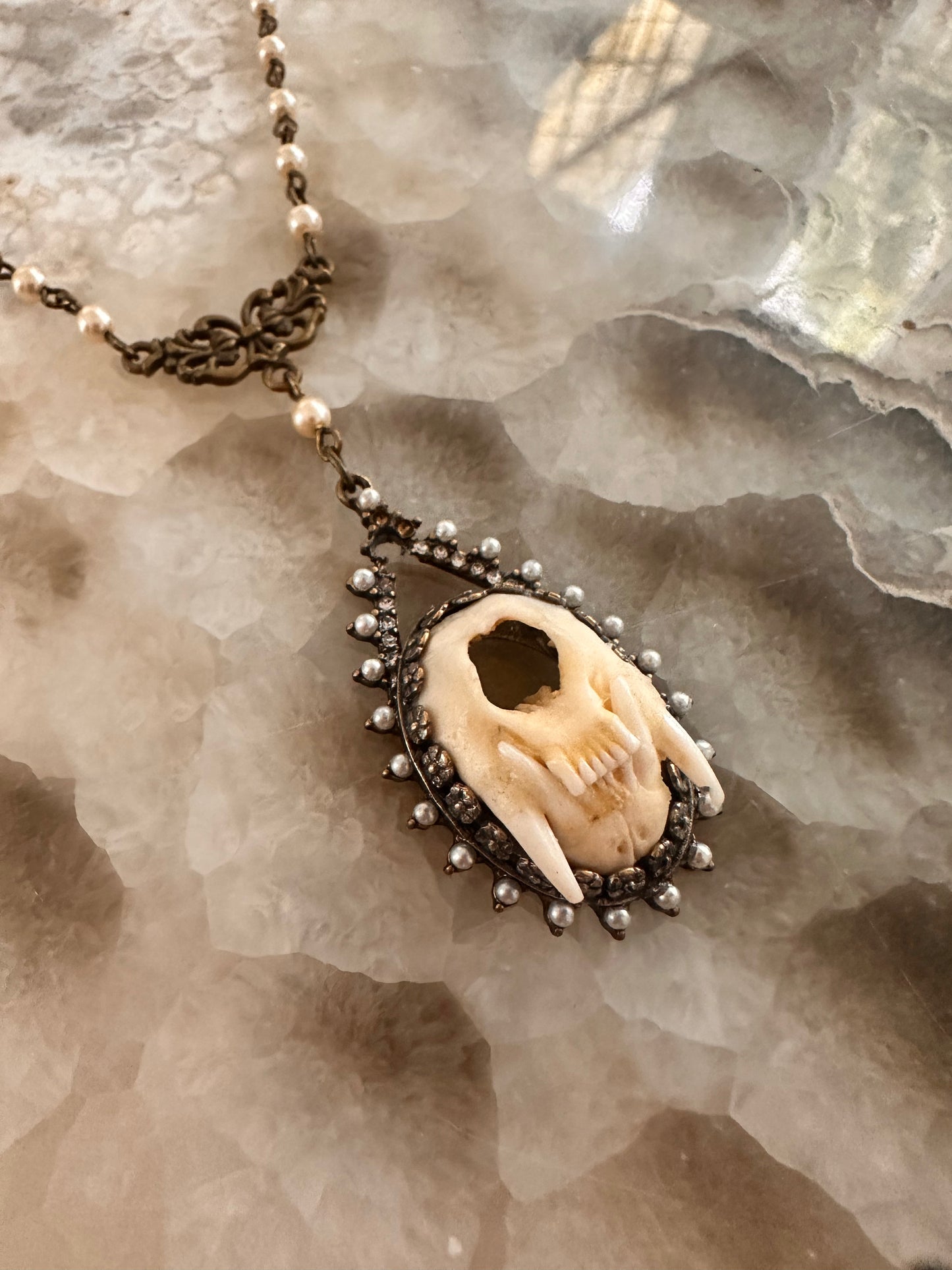 Mink Snout Vintage Necklace