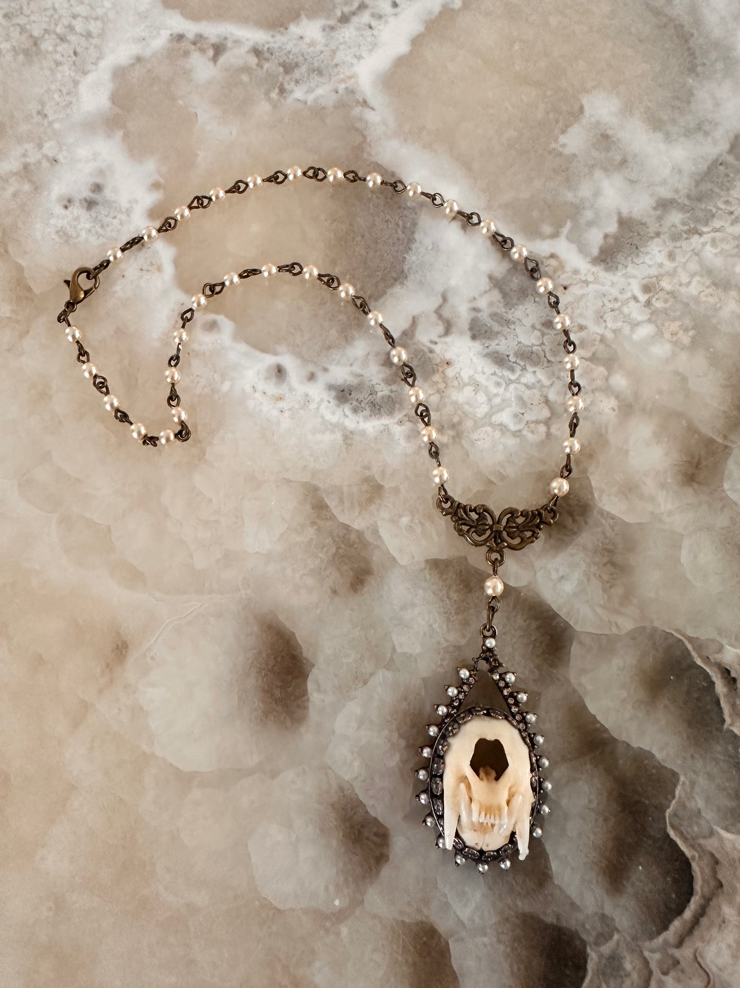 Mink Snout Vintage Necklace