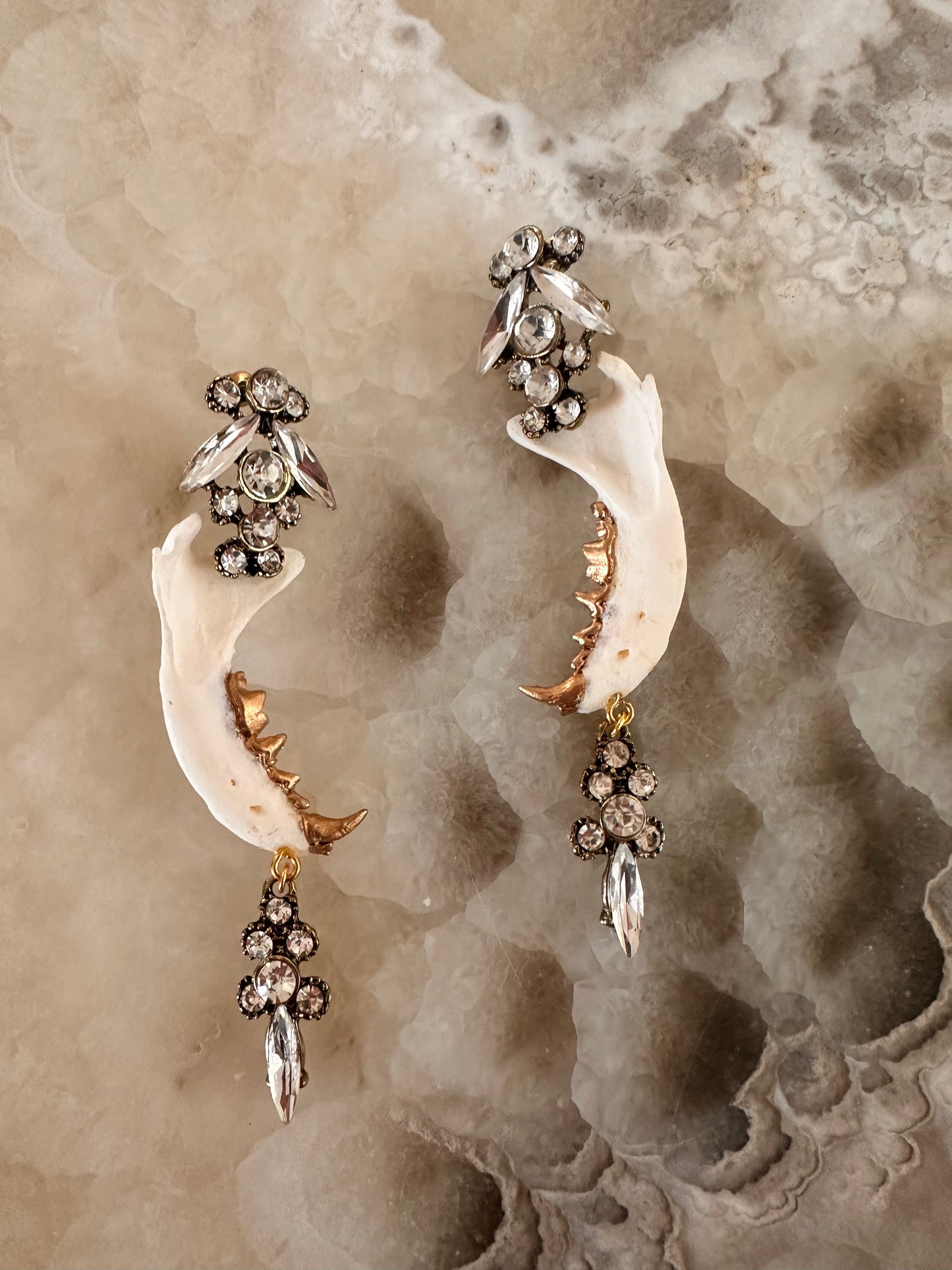 Elegant Jawbone Earrings