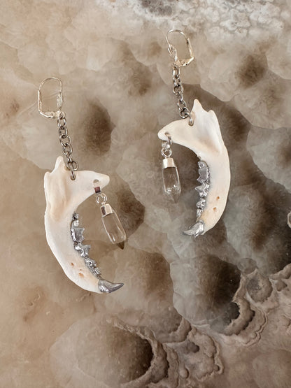 Crystal Jaw Earrings
