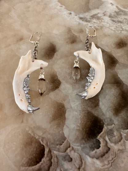 Crystal Jaw Earrings