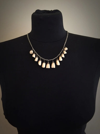 Tooth Fairy's Teeth Charm Necklace
