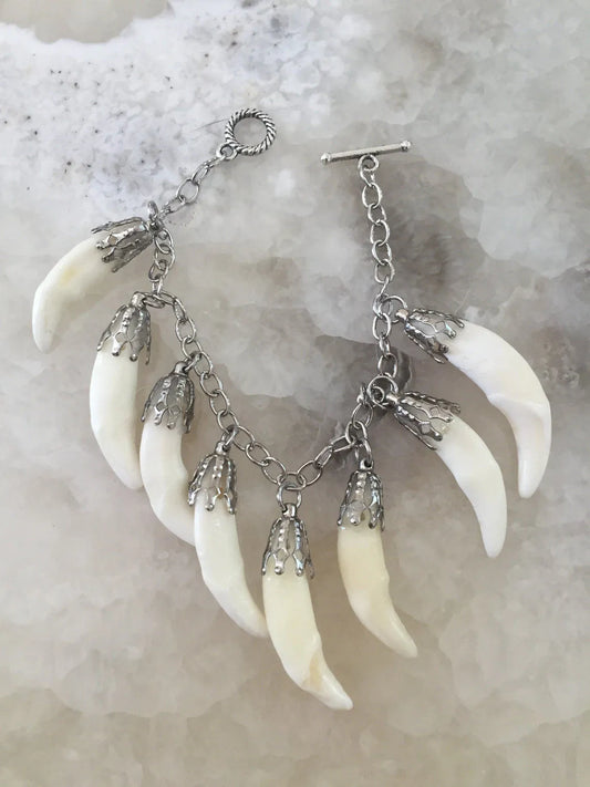 Coyote Fang Charm Bracelet