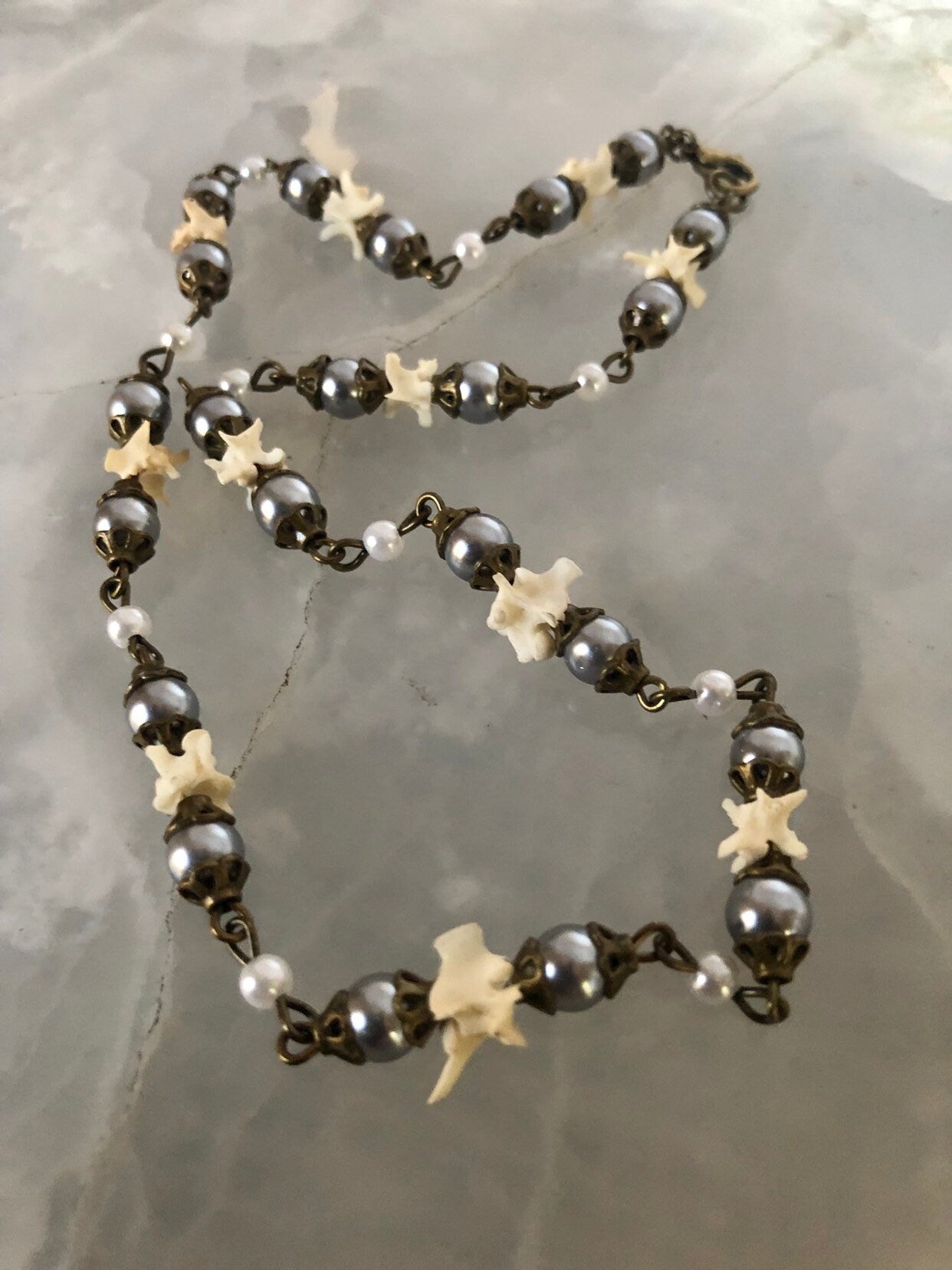 Victorian Morning Vertebrae Necklace
