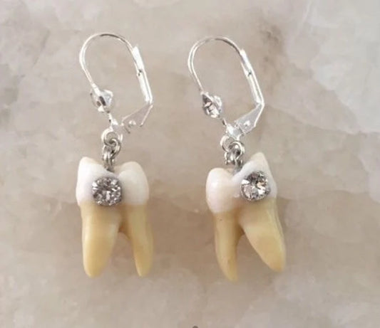 Crystal Cavity Earrings