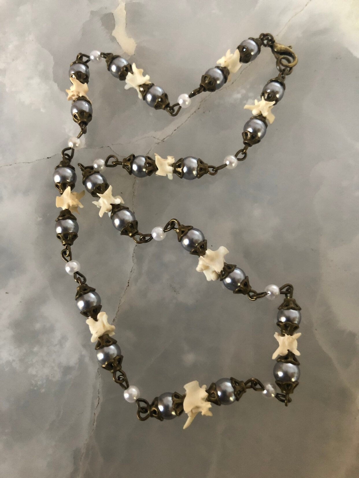 Victorian Morning Vertebrae Necklace