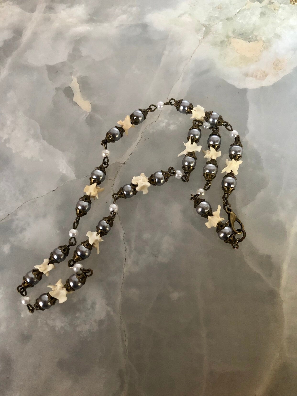 Victorian Morning Vertebrae Necklace