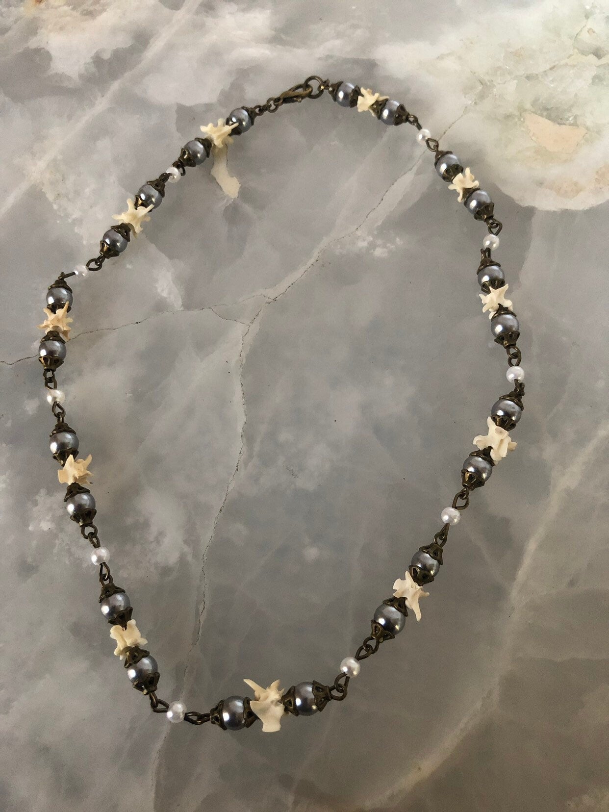 Victorian Morning Vertebrae Necklace