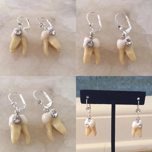 Crystal Cavity Earrings