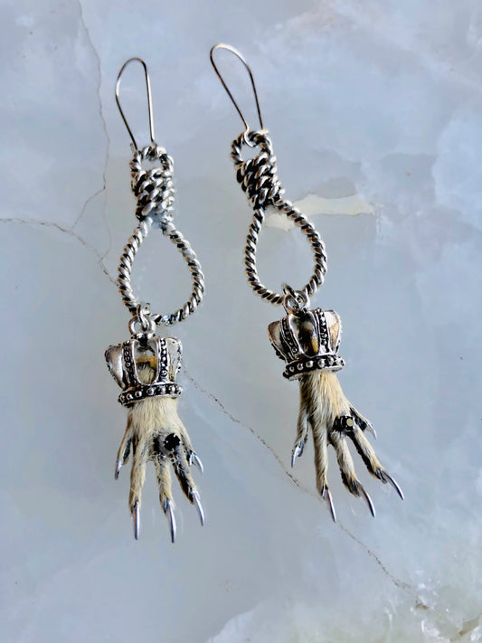 Royal Death Taxidermy Earrings