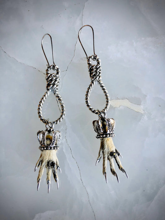 Royal Death Taxidermy Earrings