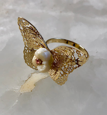 Human Molar Butterfly Ring