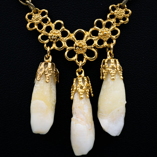 Mourning Human Incisor Necklace