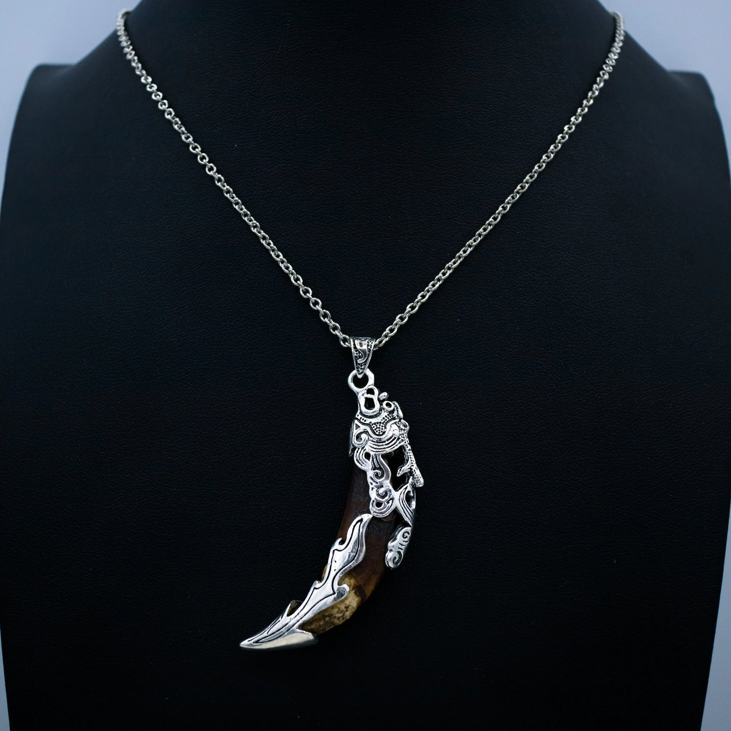 Wolf Fang Charivari Amulet