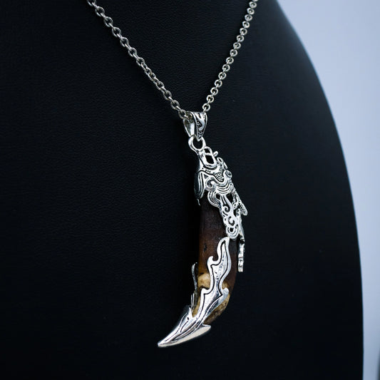 Wolf Fang Charivari Amulet