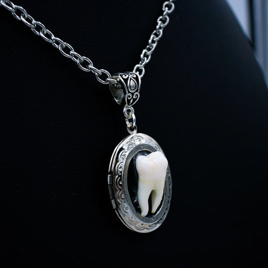 Mourning Molar Locket