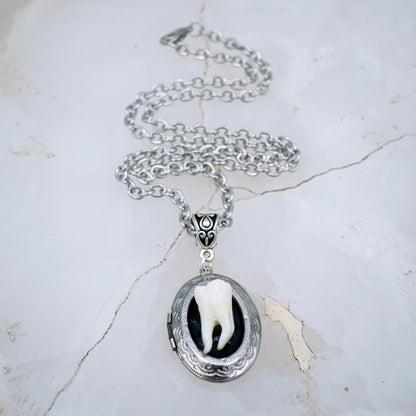 Mourning Molar Locket