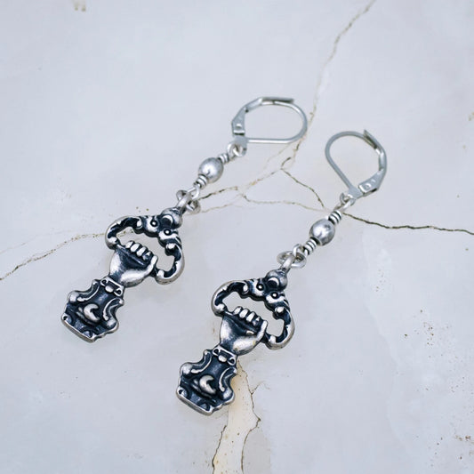 Victorian Hand Earrings